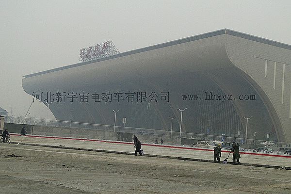 石家莊新火車在今日啟用，躍迪移動(dòng)警務(wù)為安保提供保障