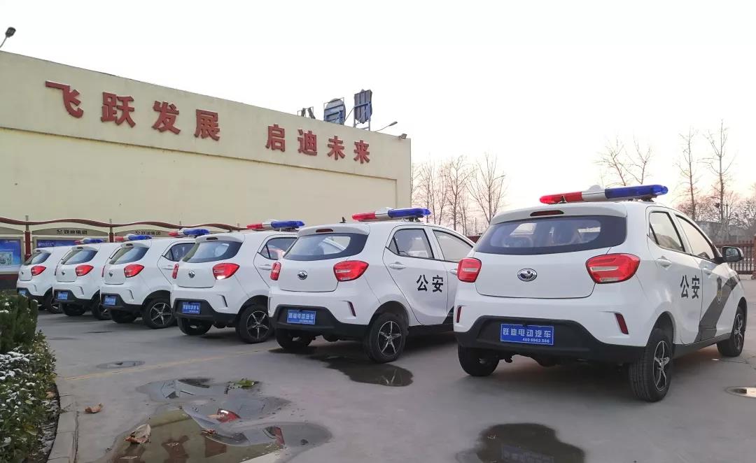 躍迪警用系列電動巡邏車發(fā)往寧夏