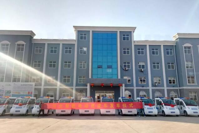 [助力春節(jié)城市建設]躍迪電動警用巡邏車發(fā)往江西省
