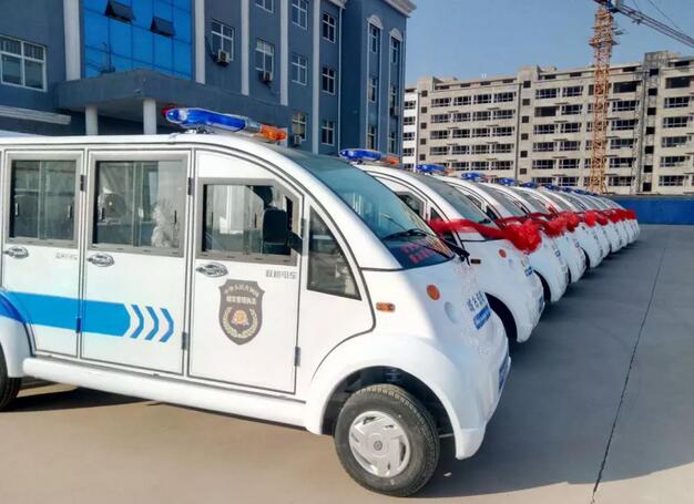 [助力春節(jié)城市建設]躍迪電動警用巡邏車發(fā)往江西省
