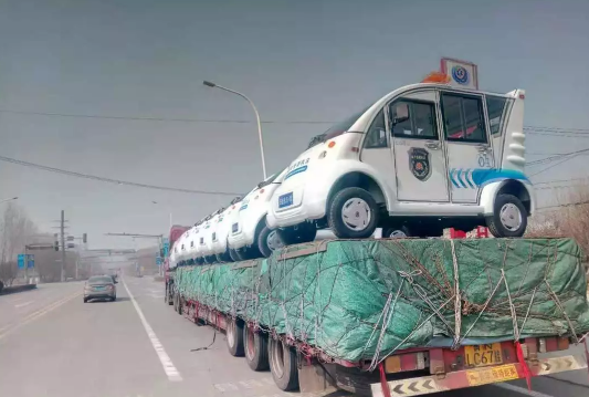 躍迪電動(dòng)巡邏車(chē)批量發(fā)往寧夏地區(qū)