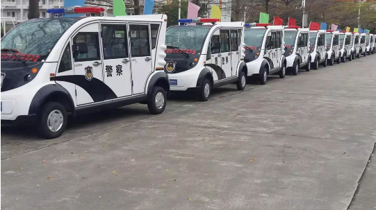【治安有我】躍迪移動警務(wù)室電動警用巡邏車發(fā)往廣東省