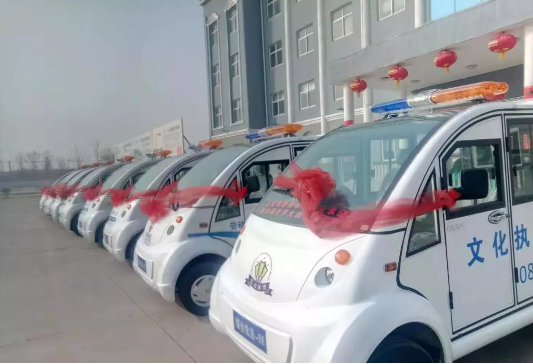 躍迪電動(dòng)巡邏車(chē)批量發(fā)往寧夏地區(qū)